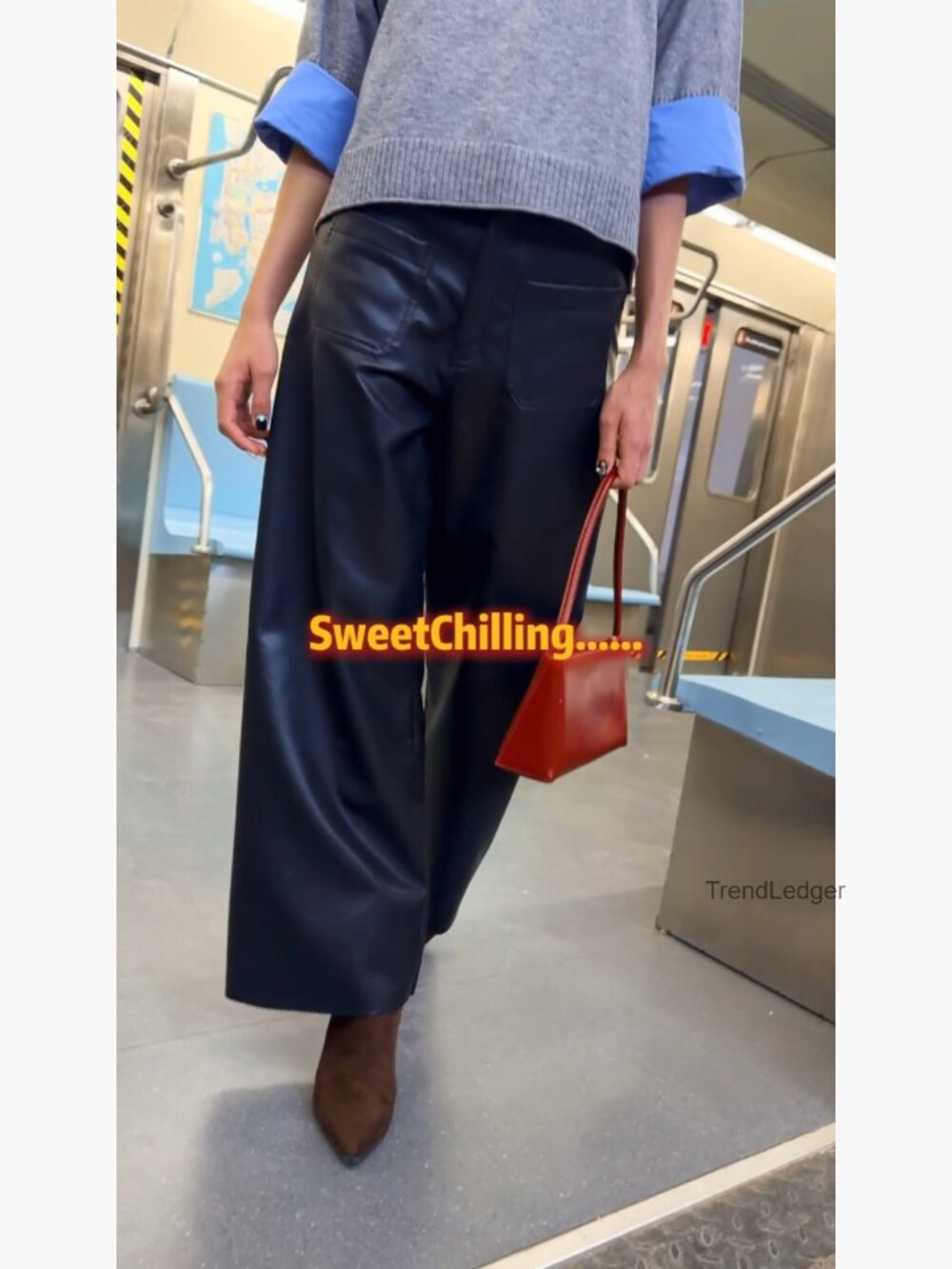 Short Sleeve Oversized Cropped Sweater Lightweight Knit Crewneck Pullover - Picture 7 of 7